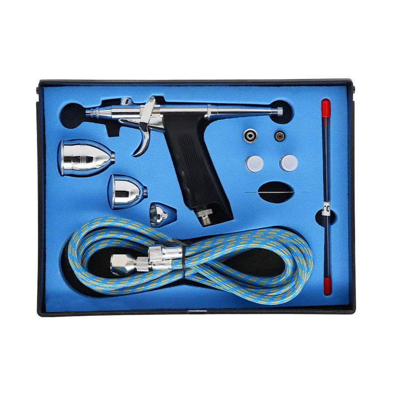 AB-116AK Royalmax Single-Action Airbrush Kit Spray Gun Kit