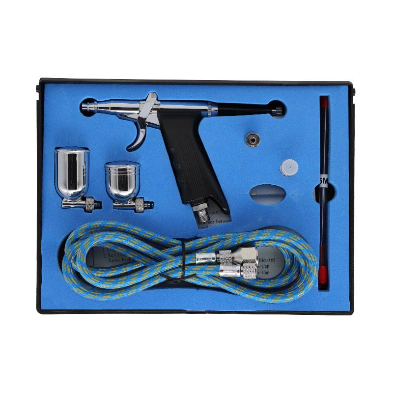 AB-116K Royalmax Single-Action Airbrush Kit Spray Gun Kit