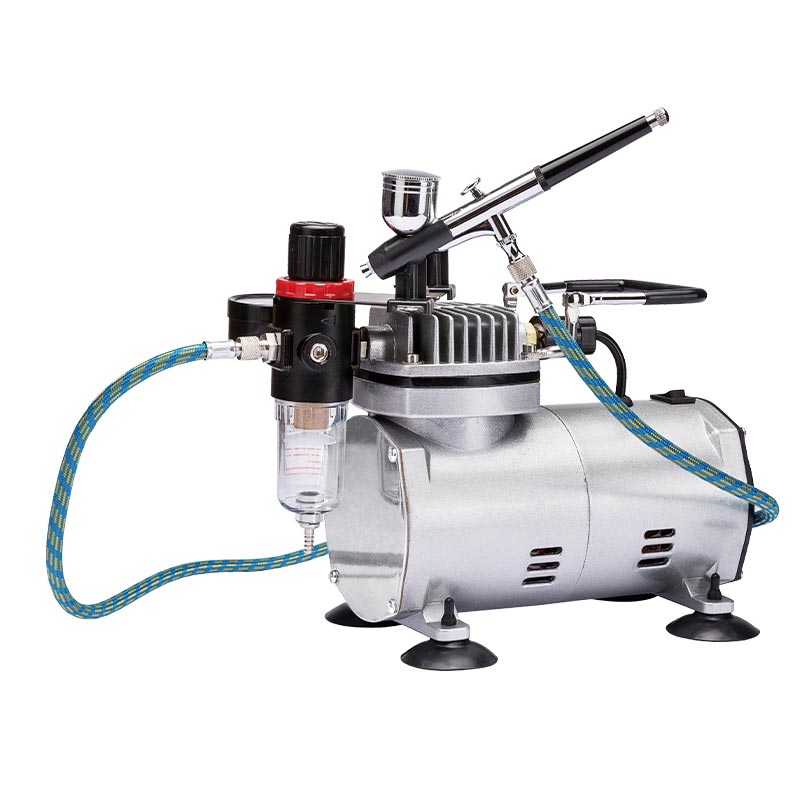 TC-20BK Royalmax Piston Airbrush Compressor Kit