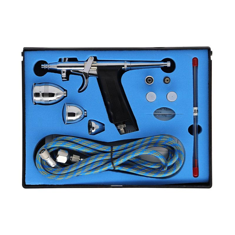 AB-116BK Royalmax Single-Action Airbrush Kit Spray Gun Kit