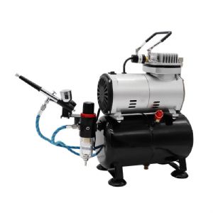 TC-20TK Royalmax Hobby  Craft Airbrush Compressor Kit with Tank