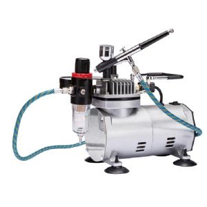 TC-20BK Royalmax Piston Airbrush Compressor Kit