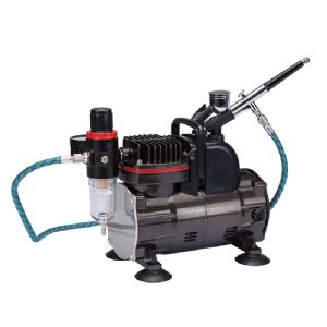TC-812K Royalmax Hobby  Craft Airbrush Compressor Kit