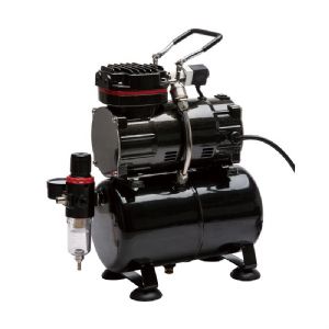 TC-88T Royalmax Single Cylinder Airbrush Compressor with Air Tank