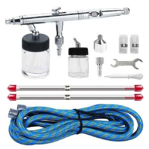 AB-182K Royalmax Suction Dual-Action Airbrush Kit